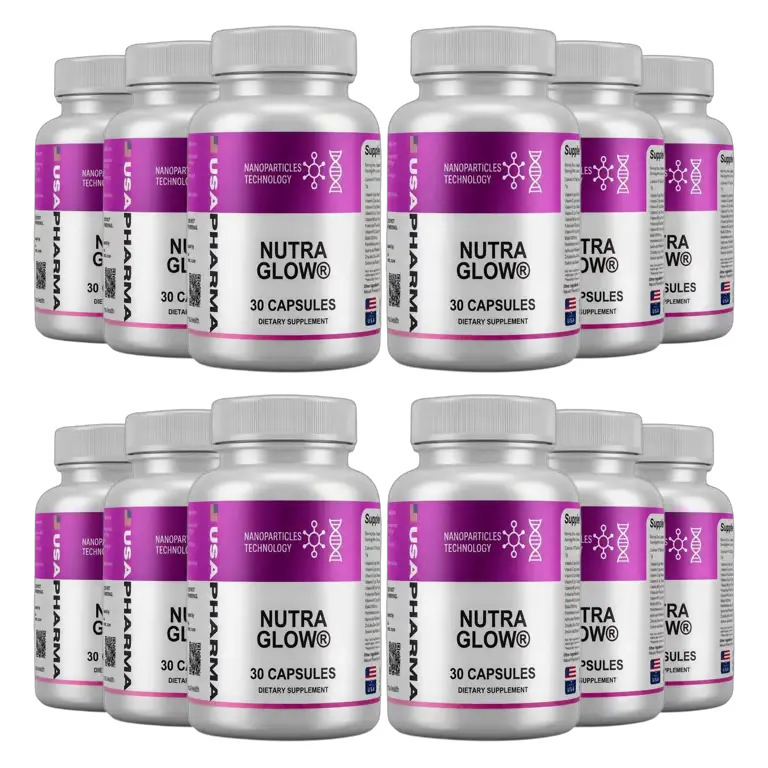 NutraGlow 12 bottles